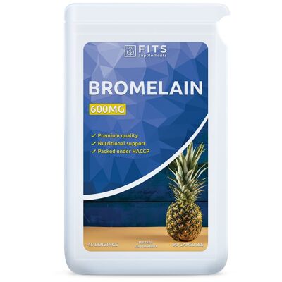 Bromelain 600mg 90 capsules