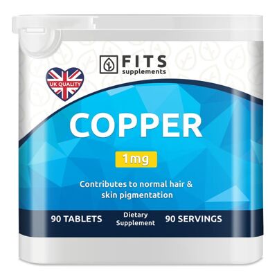 Copper 1mg 90 Tablets