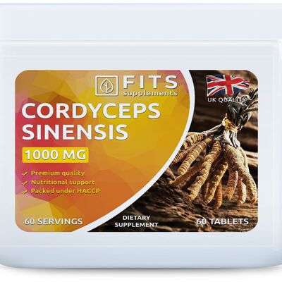 Cordyceps Sinensis 240mg 60 tablets