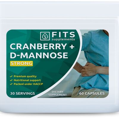 Cranberry extract & D-mannose 60 capsules