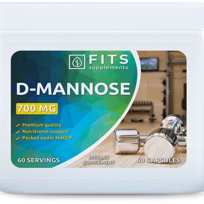 D-Mannose 700mg 60 capsules