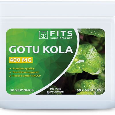 Gotu Kola 400mg 60 capsules