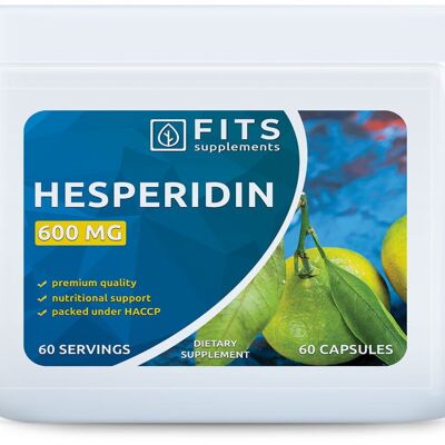 Hesperidin 600mg 60 capsules