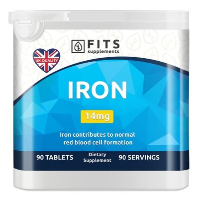 Iron 14mg 90 Tablets