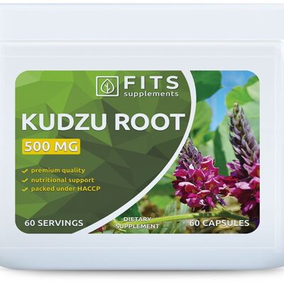 Kudzu Root 500mg 40% Isoflavones 60 capsules