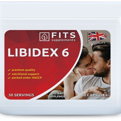 Libidex 6 60 cápsulas