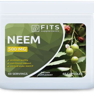 Neem 500 mg 60 cápsulas