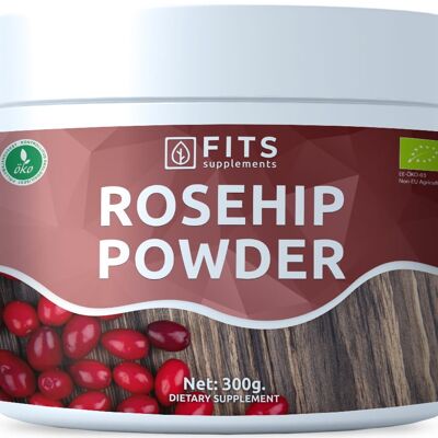 Poudre de rose musquée bio 300 g