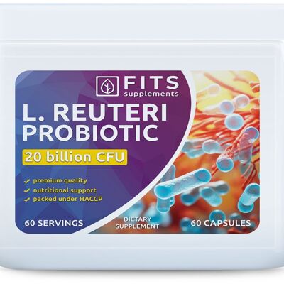 Probiotique L, Reuteri Lactobacillus 60 capsules