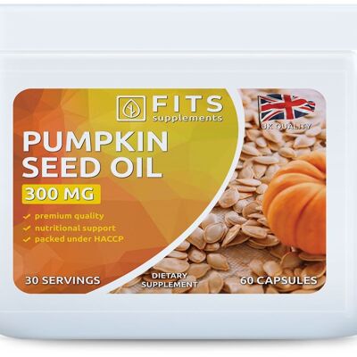 Olio di semi di zucca 300 mg 60 capsule