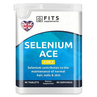 Comprimés de sélénium et d'ACE 90