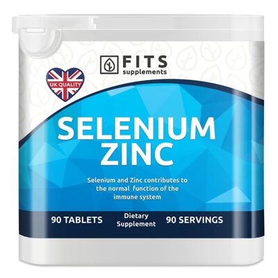 Comprimés Sélénium et Zinc 90