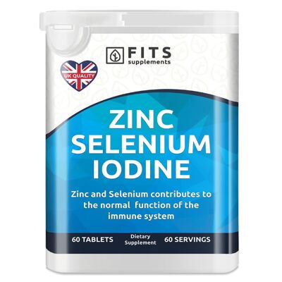 Zinc, Selenio y Yodo 60 comprimidos