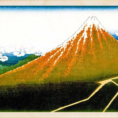 Orage, cartes postales en bois durables, lot de 6 (10 x 15 cm) | The Wooden Postcard Company