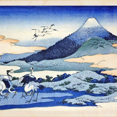 Umezawa Manor, cartoline in legno sostenibili, set di 6 (10×15 cm) | The Wooden Postcard Company