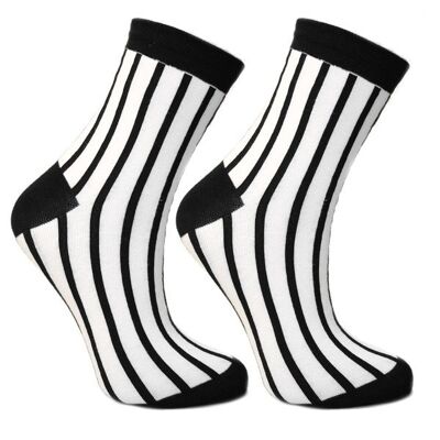High sneaker socks Stripe