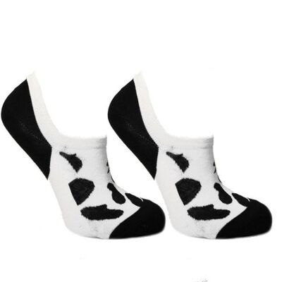 Low sneaker socks cow