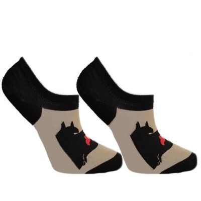 Chaussettes baskets basses Chien