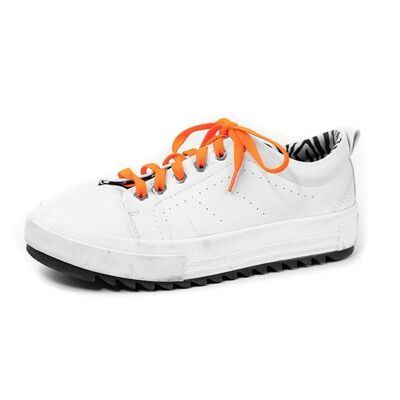 Platte schoenveters - Oranje