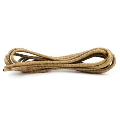 Round wax laces | Khaki