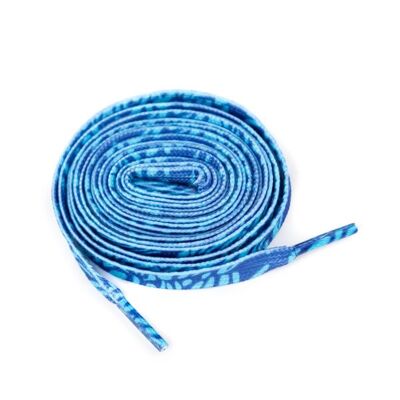 Cordón multicolor | azul | cordón plano