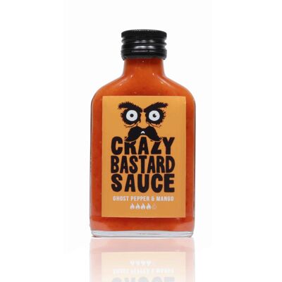 Crazy Bastard Sauce Piquante - Poivre Fantôme & Mangue 100ml