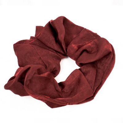 Scrunchie Satin | Borgogna