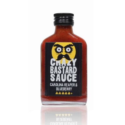 Crazy Bastard Hot Sauce  - Carolina Reaper & Blueberry 100ml