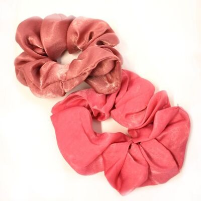 Scrunchie Set of 2 | pretty pink