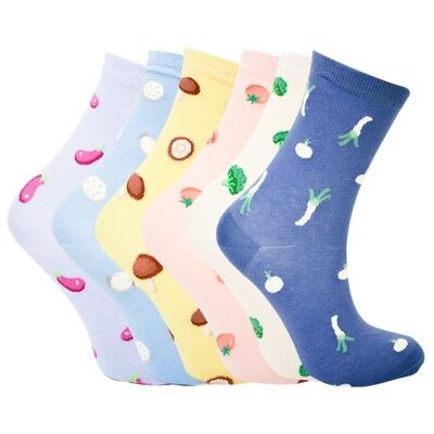 Conjunto de calcetines Veggies