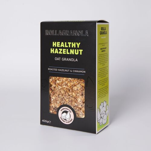 Healthy Hazelnut Granola