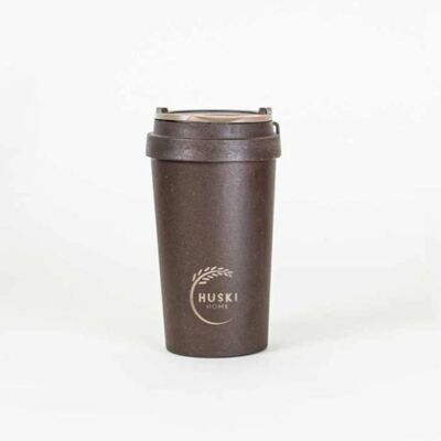 Huski Home Tazza da viaggio con buccia di caffè sostenibile - 400ml