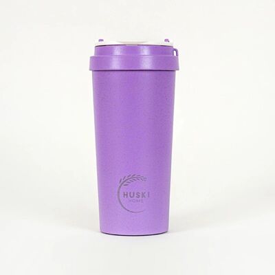 Huski Home sustainable travel cup in violet - 500ml
