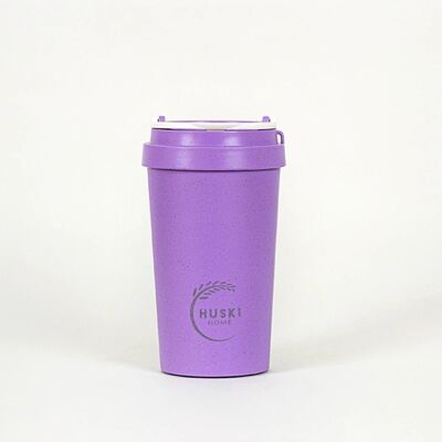 Huski Home sustainable travel cup in violet - 400ml
