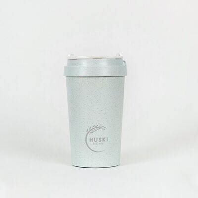 Huski Home sustainable travel cup in duck egg - 400ml