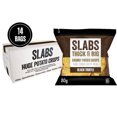 SLABS BLACK TRUFFLE 80g x 14 bags