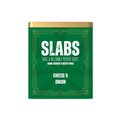 GRANDES PLAQUES DE CHIPS AU FROMAGE ET À L'OIGNON Boîte de 250 g x 6