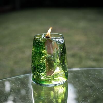 Vela de martini de manzana