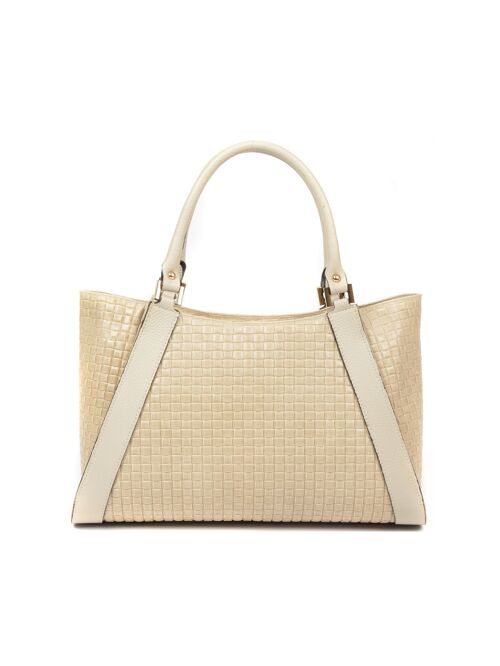 Luisa Vannini_Top Handle Bag_BEIGE 8031