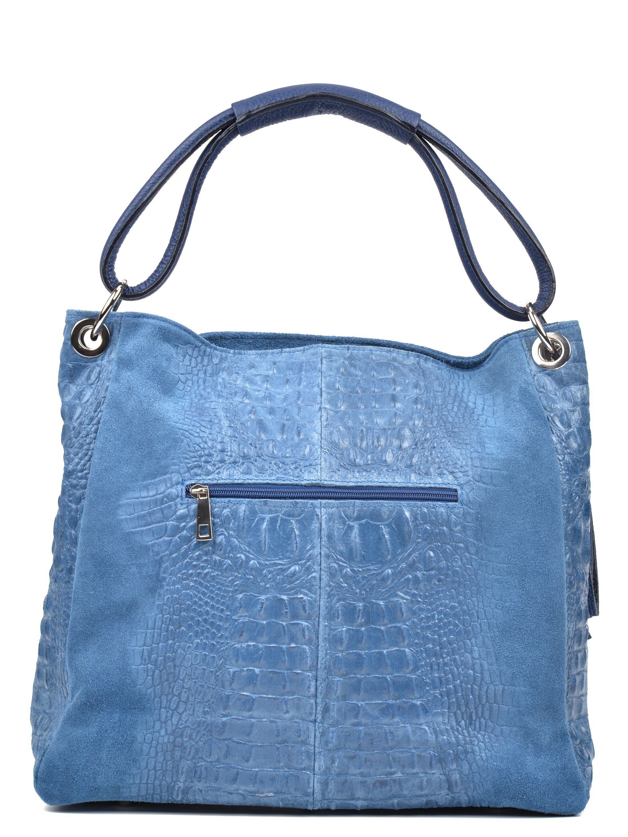 Luisa Vannini_Borsa a Manopola_BLU JEANS 874