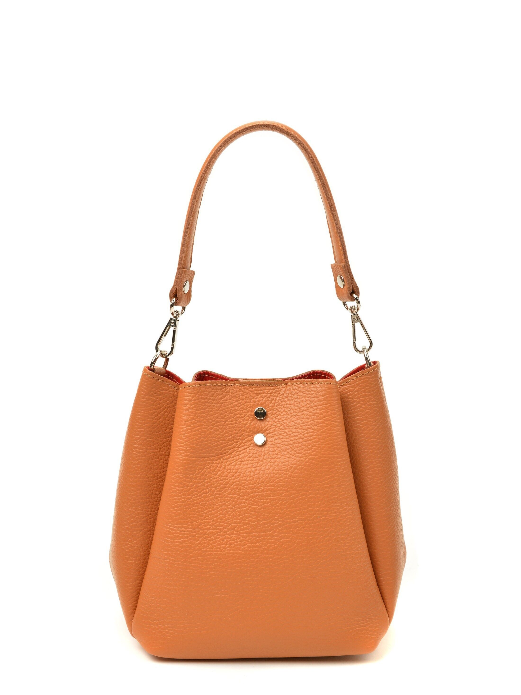 Luisa Vannini_Borsa Top Handle_COGNAC 1617