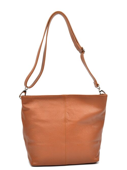 Luisa Vannini_Shoulder Bag_COGNAC 1029