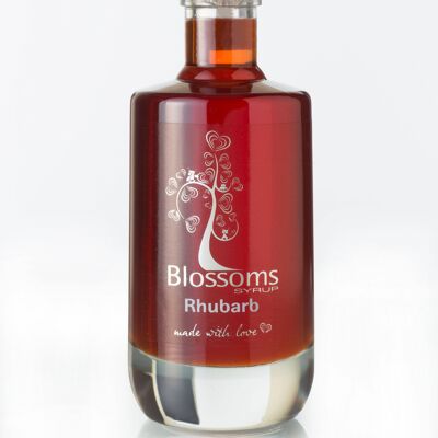 Blossoms Rhubarb Syrup