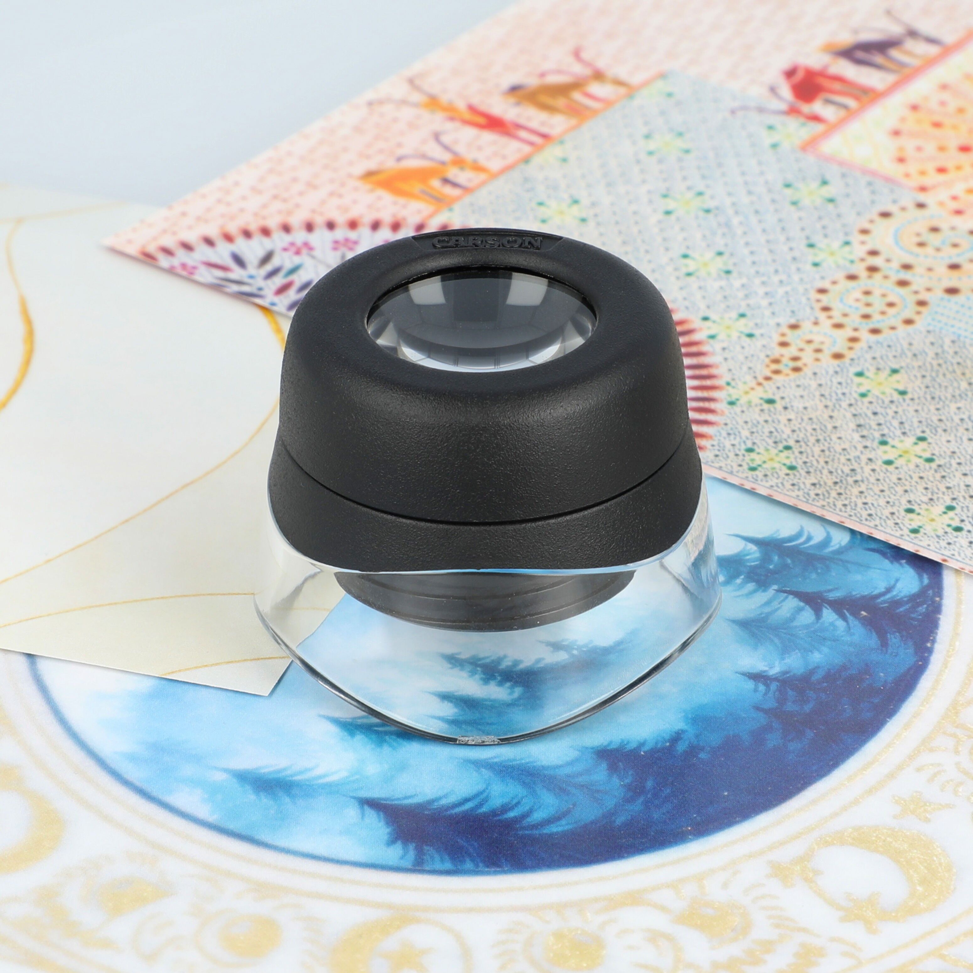 10x Focusing Loupe Magnifier, Dual Lens, Precision Optics