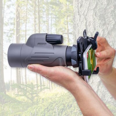 Kit de digiscopie pour smartphone 8x42 mm, monoculaire étanche