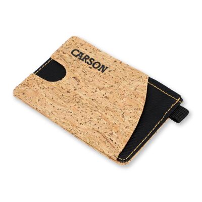 CorkTek Black Cork Travel Wallet
