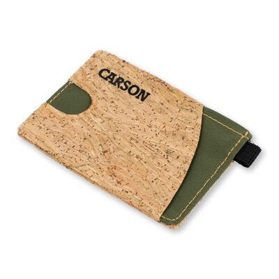 CorkTek Green Cork Travel Wallet