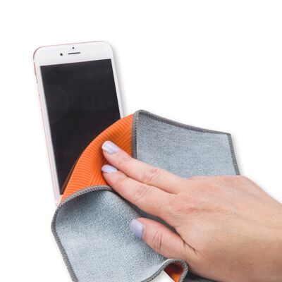 Double-Sided Lens Cleaning Cloth for Screens or Smart Phones