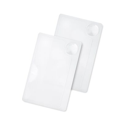 Loupes d'allumage d'urgence, format portefeuille, lot de deux