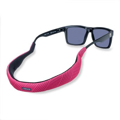 Fermaocchiali leggero galleggiante color cremisi